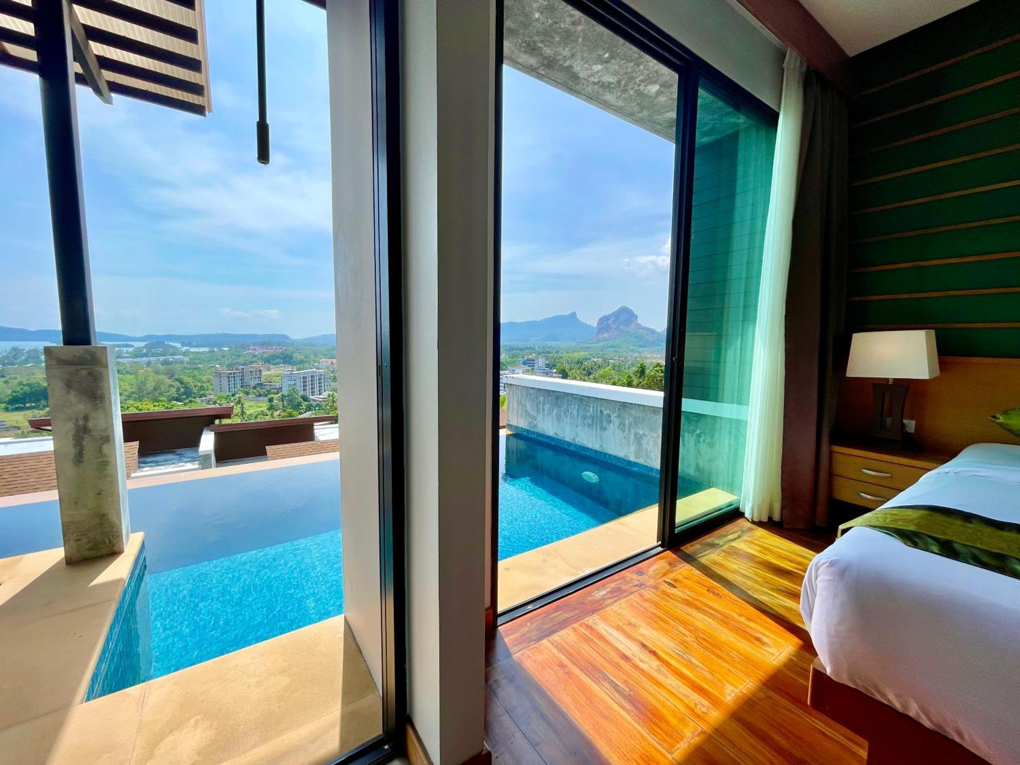 207 Ao Nang, Private Sew View Pool Villa Exterior foto